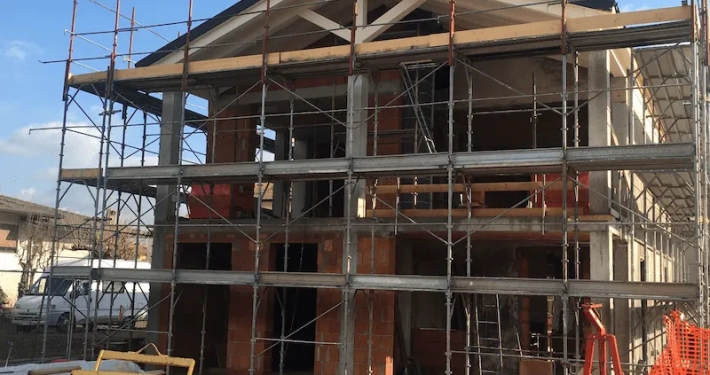 Ristrutturazione Chiavi in Mano di Casa Singola a Vicenza-lavori in corso strutturali